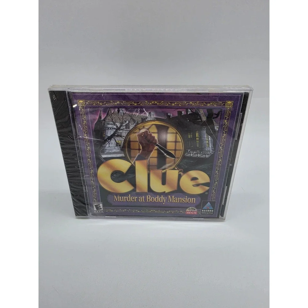 Clue Murder at Boddy Mansion PC Game Windows 95 98 Hasbro Sealed Toys R Us Tag